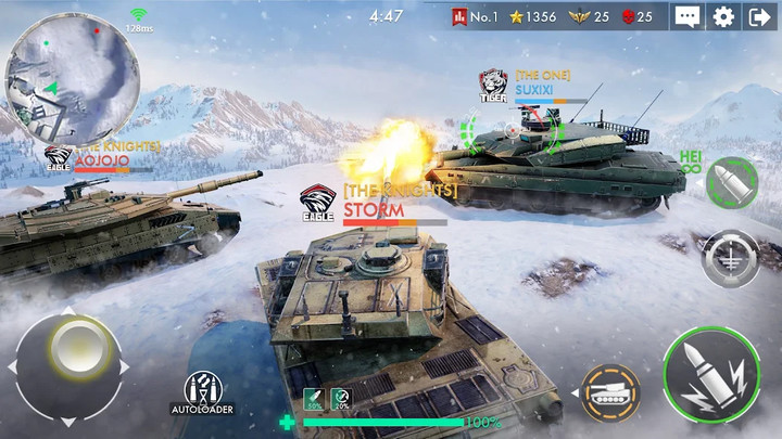 Tank Warfare: PvP Blitz Game(No ads) screenshot image 5_playmod.games