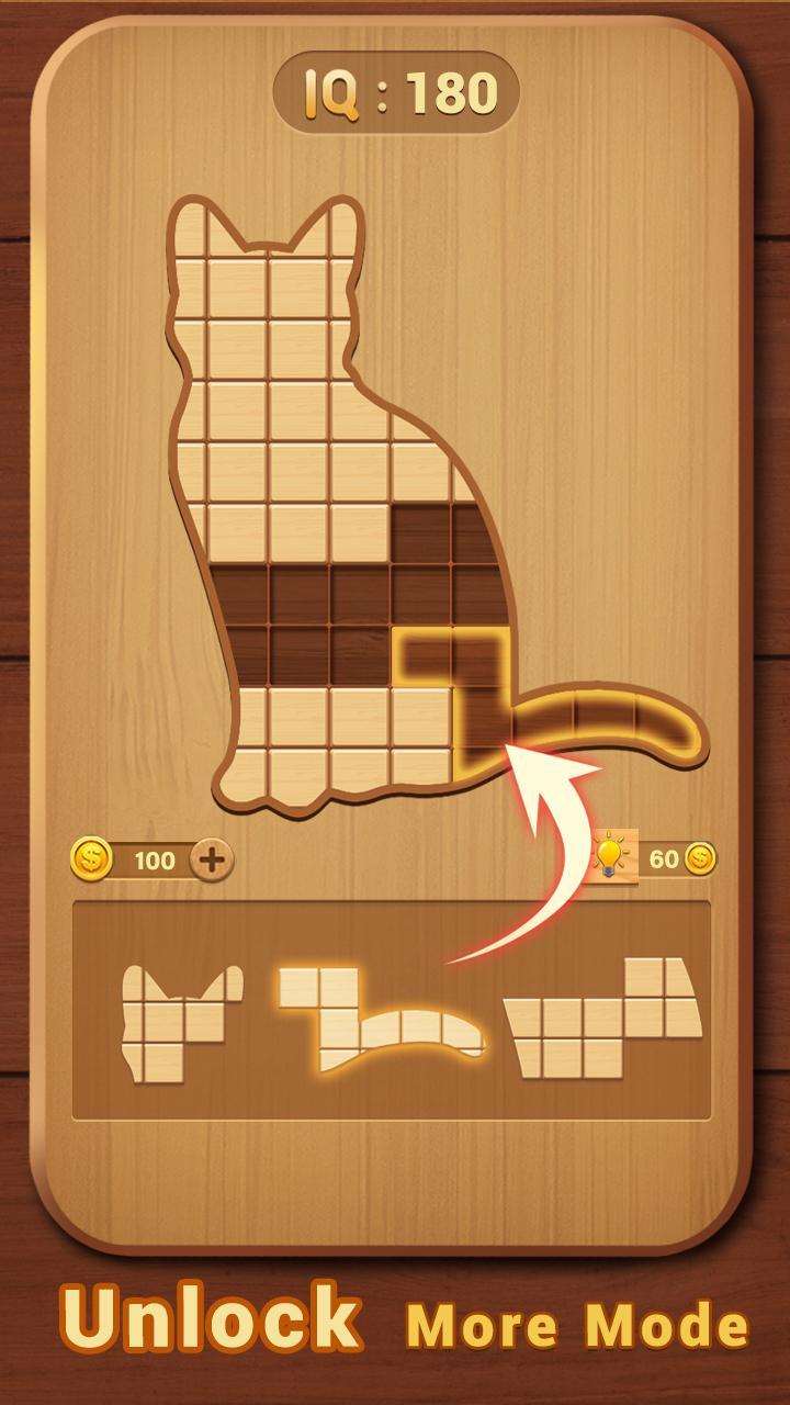 Wood Block Puzzle: Jigsaw Game‏