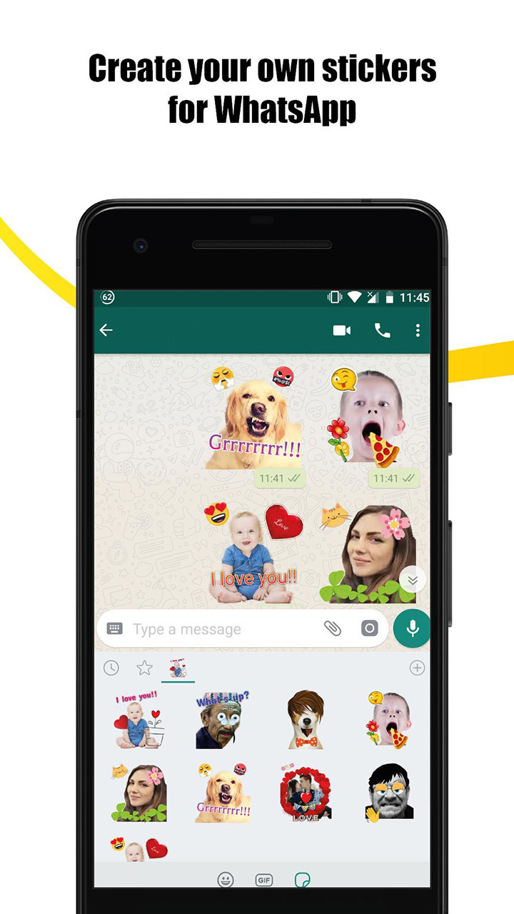 Create stickers for WhatsApp - StickerFactory(Premium Unlocked) screenshot image 1_playmods.games