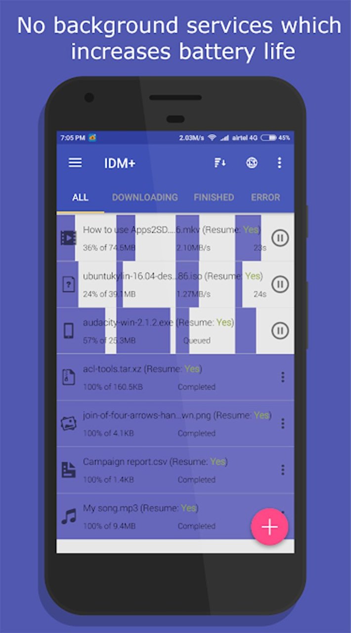 1DM Browser Video Audio Torrent Downloader