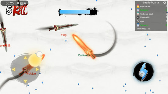 Flying Sword ——A novel survival competitive game(Unlimited money) screenshot image 5