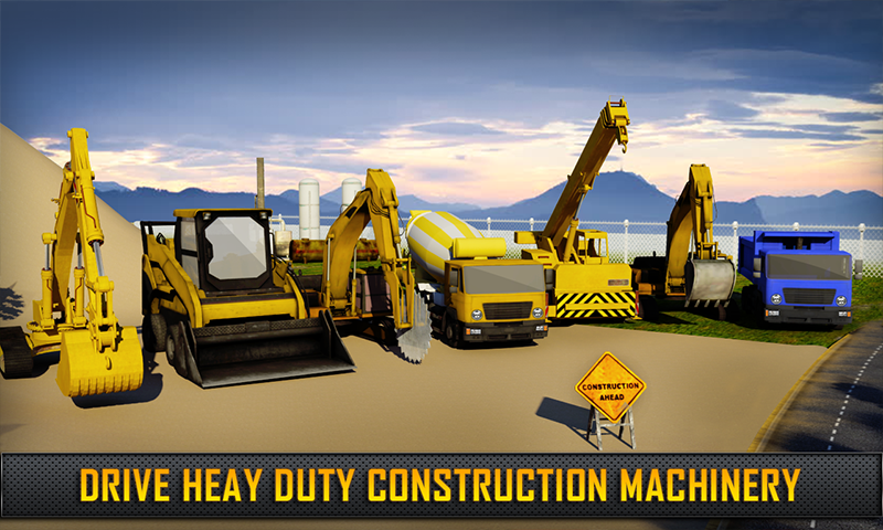 Construction Crane Hill Driver: Cement Truck Games(Mod APK Unlocked) screenshot image 1_playmods.net