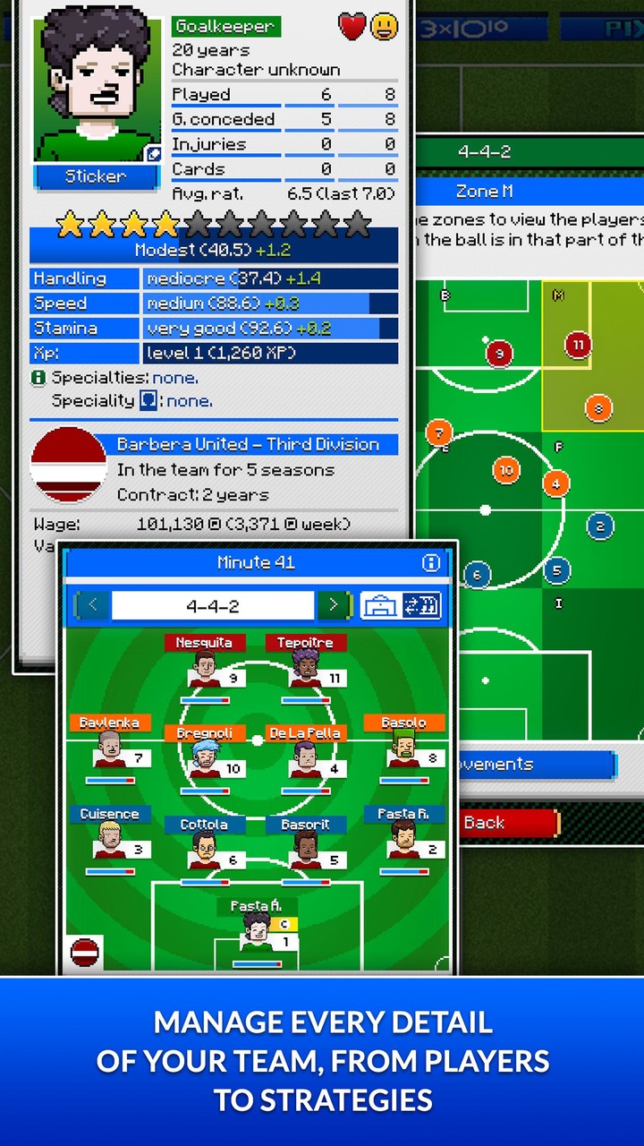 Pixel Manager: Football 2021 Edition‏