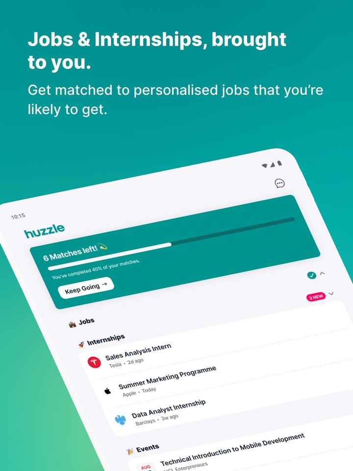 Huzzle – Student Careers