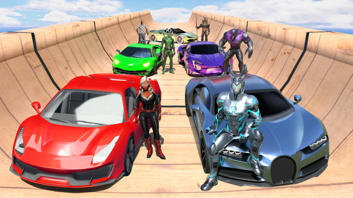 GT Car Stunt Master 3D(Unlimited Money) screenshot image 1_playmod.games