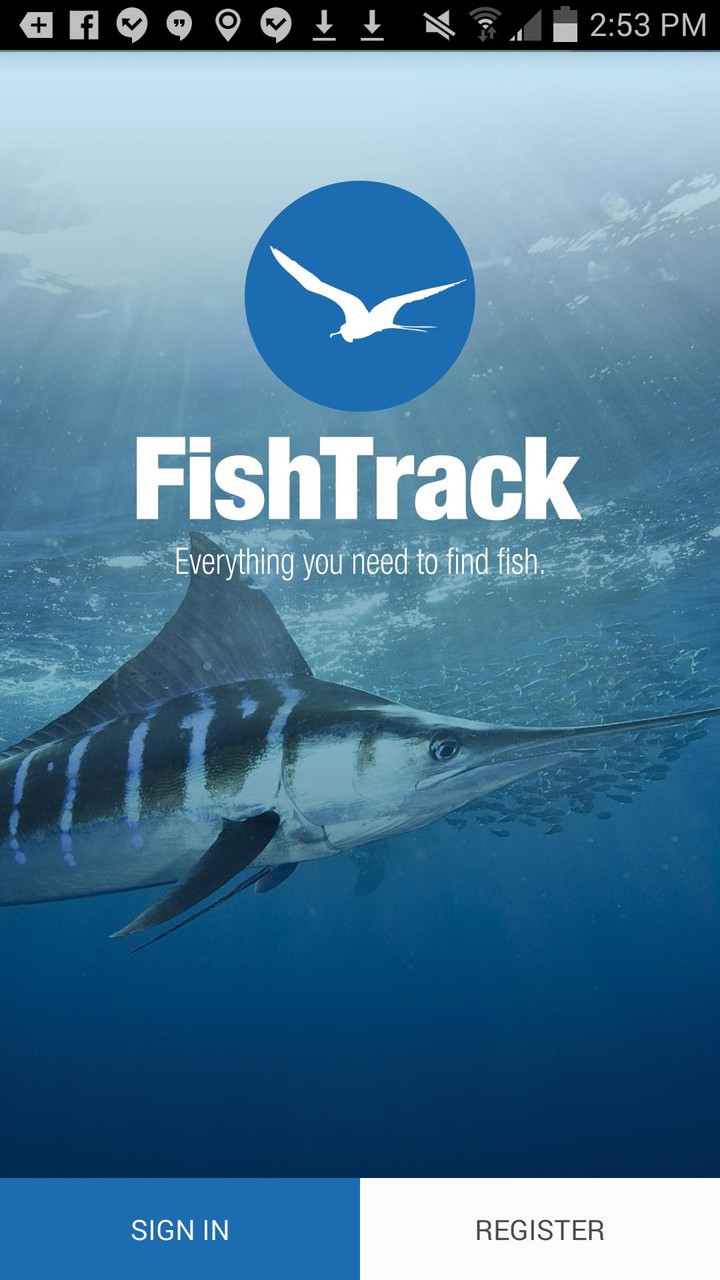 FishTrack - Fishing Charts Ảnh chụp màn hình trò chơi