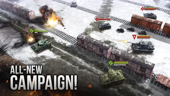 Tải xuống Armor Age: WW2 tank strategy MOD APK v  (chống lại) cho  Android