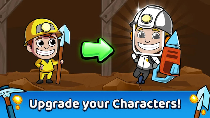 Idle Miner Tycoon: Gold Cash(Unlimited Coins) screenshot image 2_playmod.games