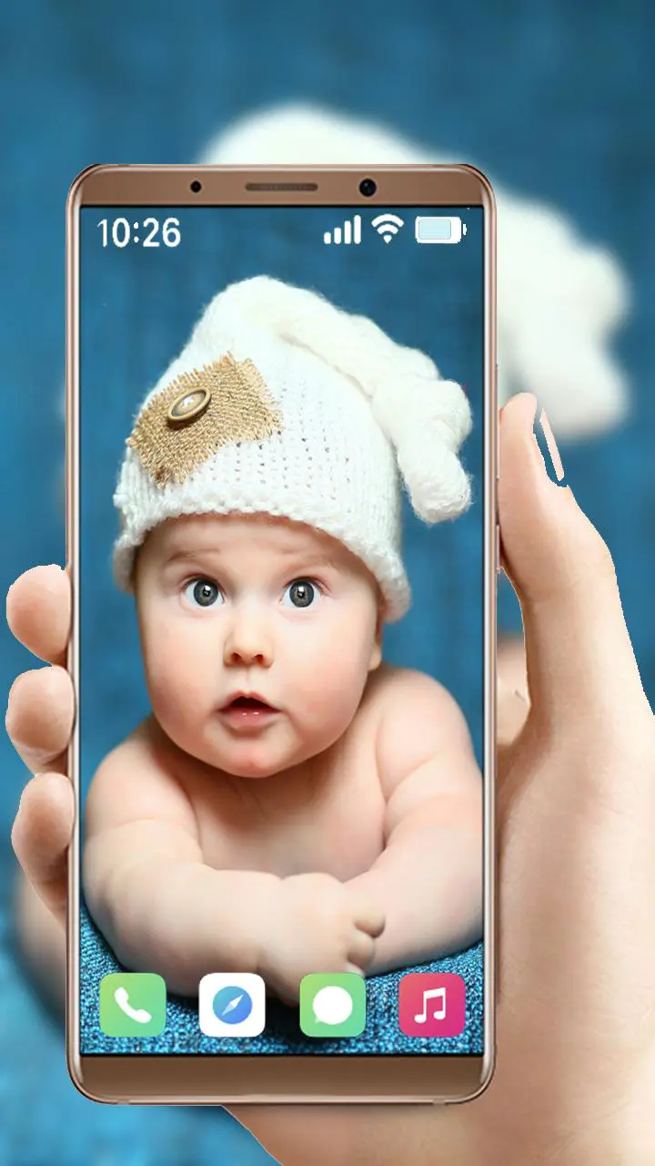 Download Cute Baby 4K Wallpaper APK  For Android