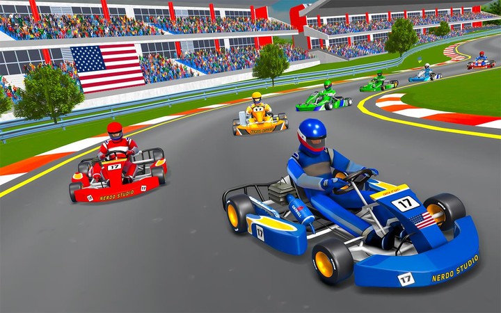 Jeux de course de kart 3D