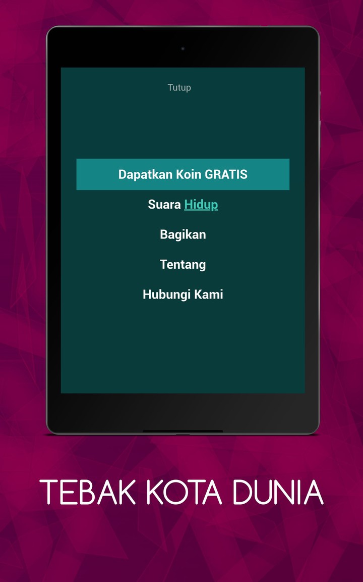 TEBAK KOTA : Kuis Tebak Gambar‏