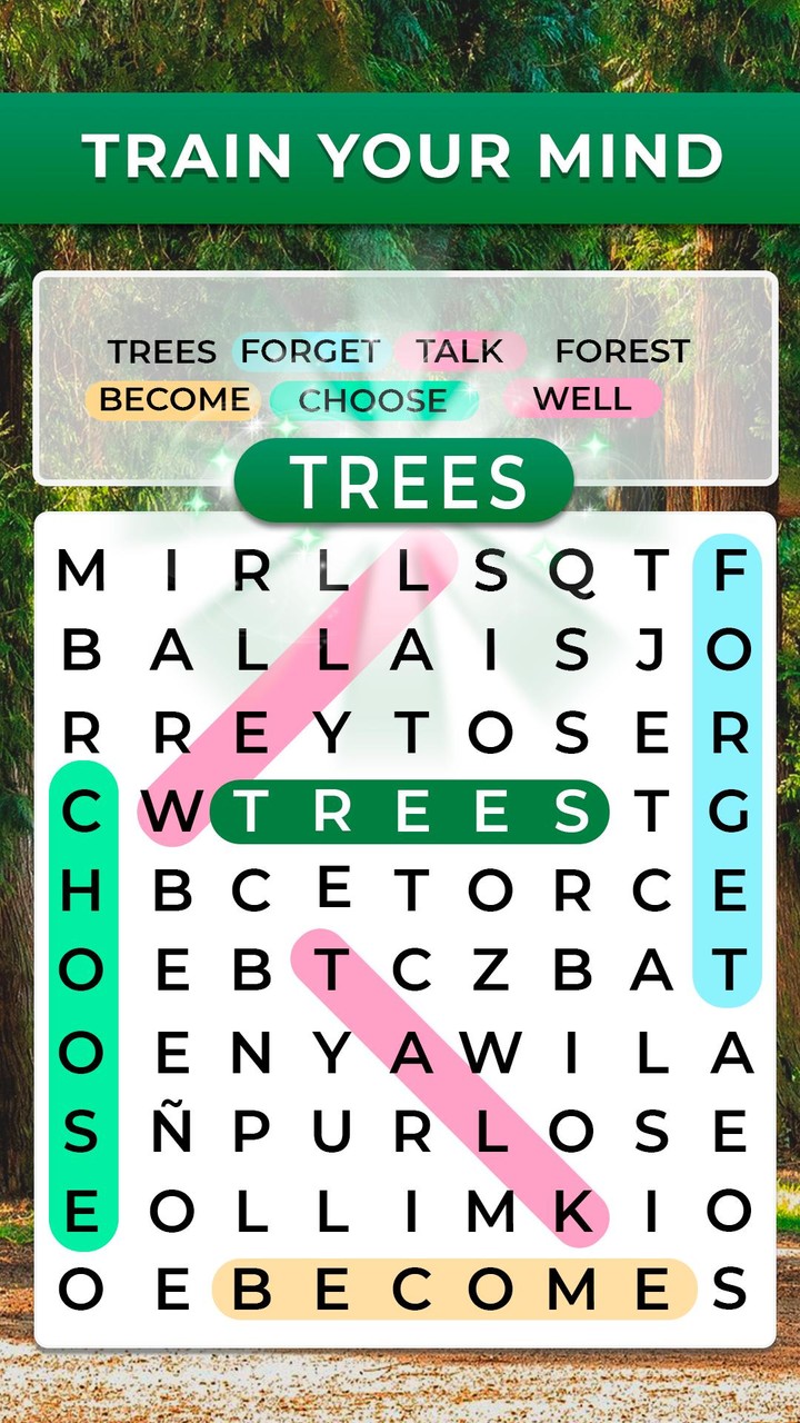 Word Search. Offline Games‏