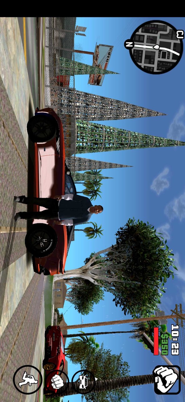 GTA Grand Theft Auto San Andreas(Imitation gta5 module) screenshot image 2_playmod.games
