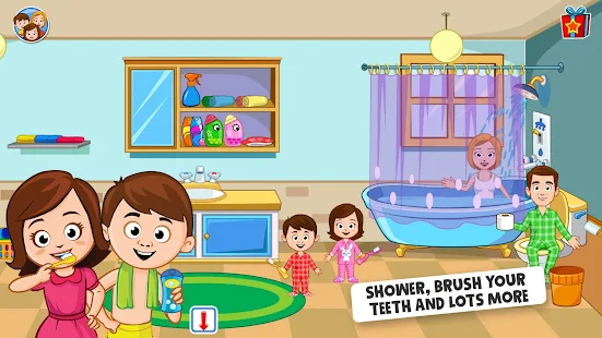 My Town: Home Doll house - Family Playhouse(Free download) screenshot image 2_playmods.net