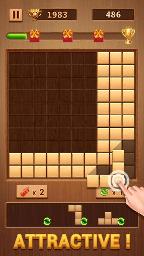 Wood Block - Classic Block Puzzle Game