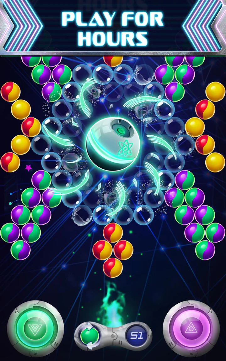 Download Bubble Heroes Galaxy MOD APK v4.3.34 for Android