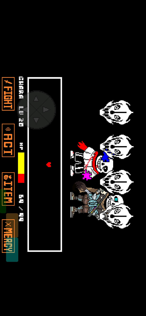 Ink Sans fight(No Ads) screenshot image 4_playmod.games