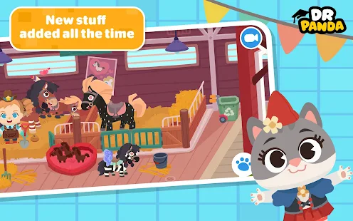 Dr. Panda Town(All paid locations are available)