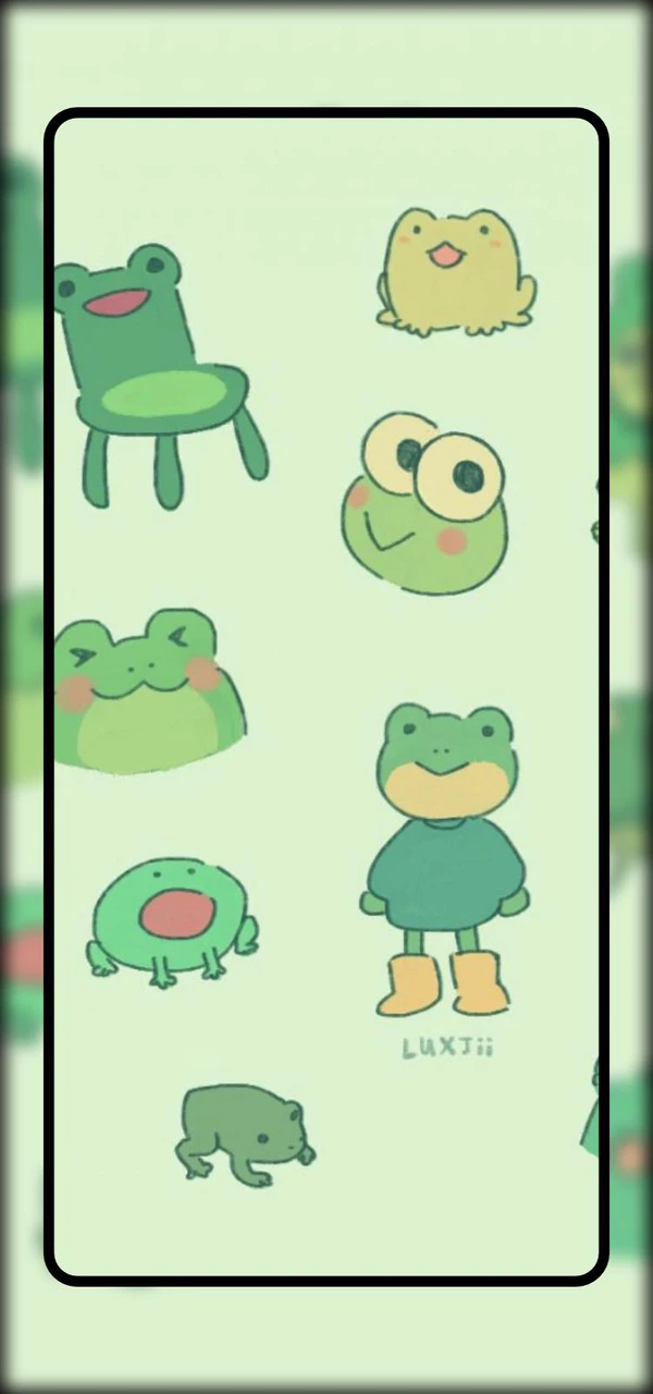 Cute frog Pattern Cartoon animal background for kids textile pattern  fabric wallpaper Stock Vector  Adobe Stock