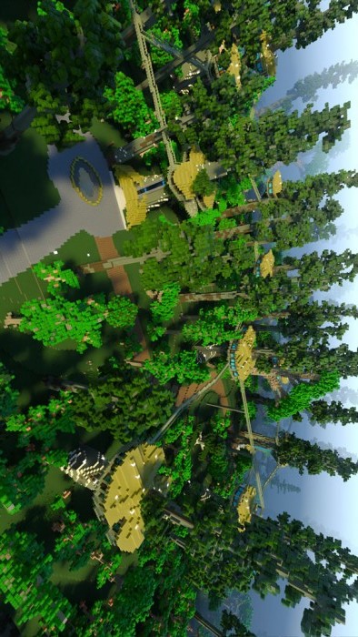 Minecraft - Pocket Edition(Batman Arkham Mod and New Jurassic World Map)(All contents for free) screenshot image 1_playmods.net