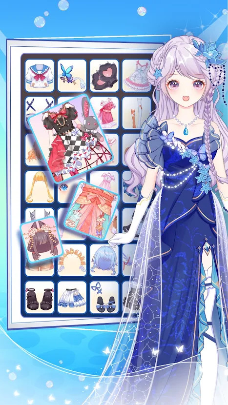 Anime Princess 2:Dress Up Game(No ads) screenshot image 2_playmods.net