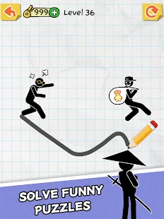 Draw 2 Save: Stickman Puzzle(Get rewarded for not watching ads) Game screenshot  13