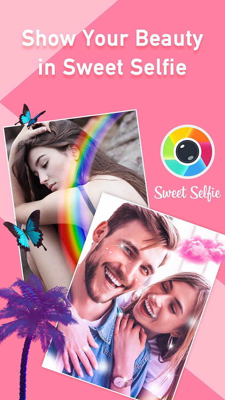 Sweet Selfie:камера и редактор(VIP разблокирован) screenshot image 2