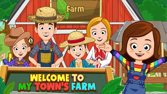 My Town: Farm Animal Games(All Unlocked) screenshot image 1_playmods.net