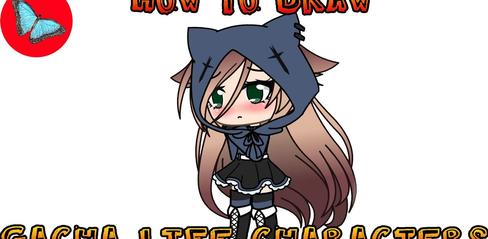 How to Draw Gacha Life Hair and Body - playmod.games