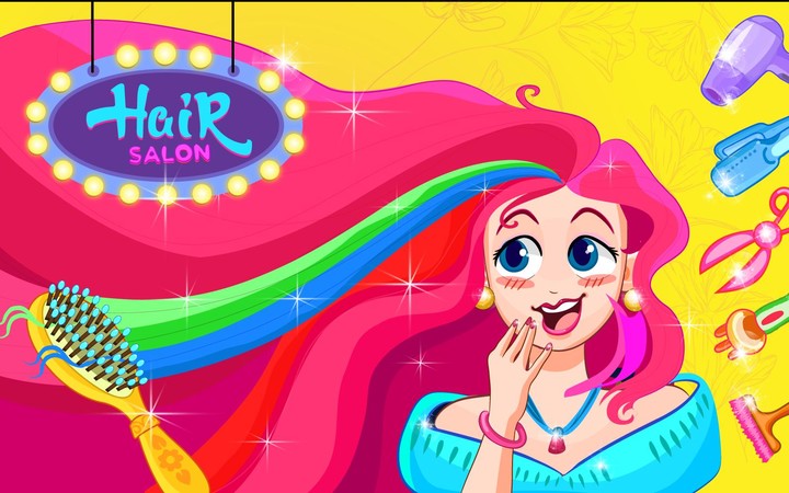 Hair Salon games for girls fun‏