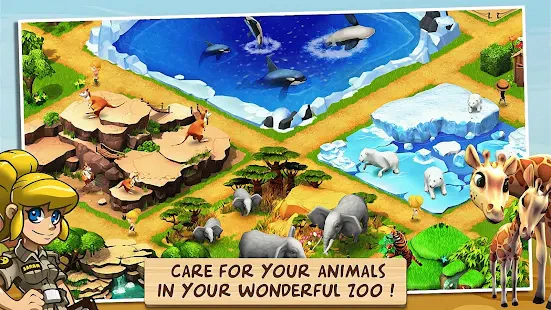 Tải xuống Wonder Zoo: Animal rescue game MOD APK v  cho Android