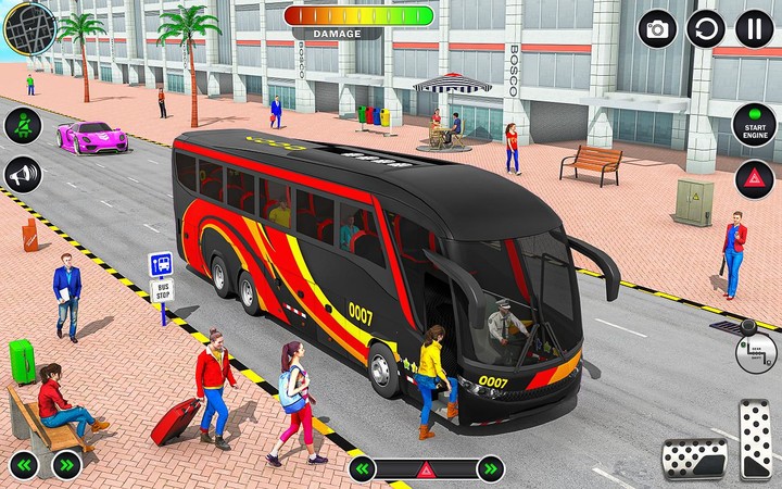 City Bus Simulator 3D Bus Game Ảnh chụp màn hình trò chơi