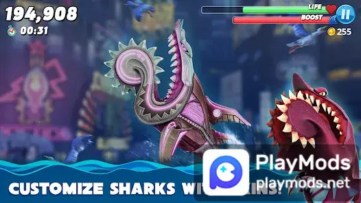 Hungry Shark World(Unlimited Money) screenshot image 3_playmods.games