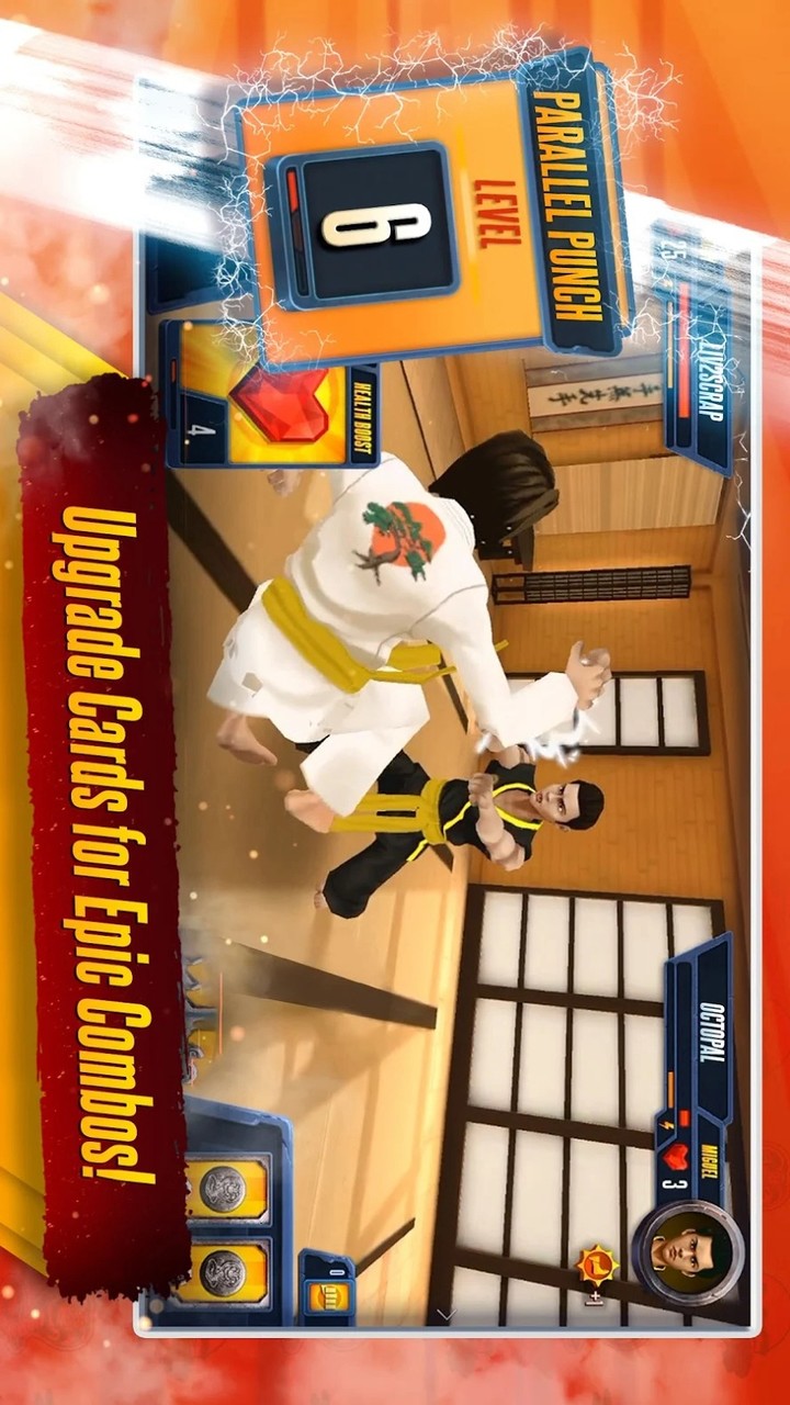 Cobra Kai: Card Fighter(mod Currency&Energy)_playmod.games