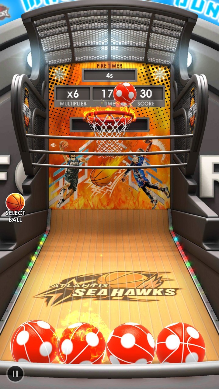 Basketball Flick 3D‏