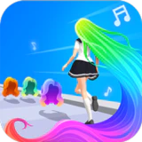 Baixe o Dancing Hair - Music Race 3D MOD APK v1.0.66 para Android