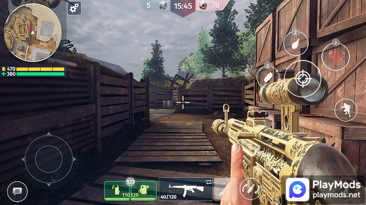 Download World War 2: Shooting Games MOD APK v3.76 (Mod Menu) For Android