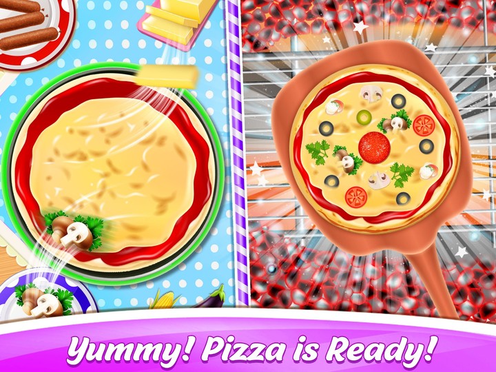 Bake Pizza Game- Cooking game Ảnh chụp màn hình trò chơi
