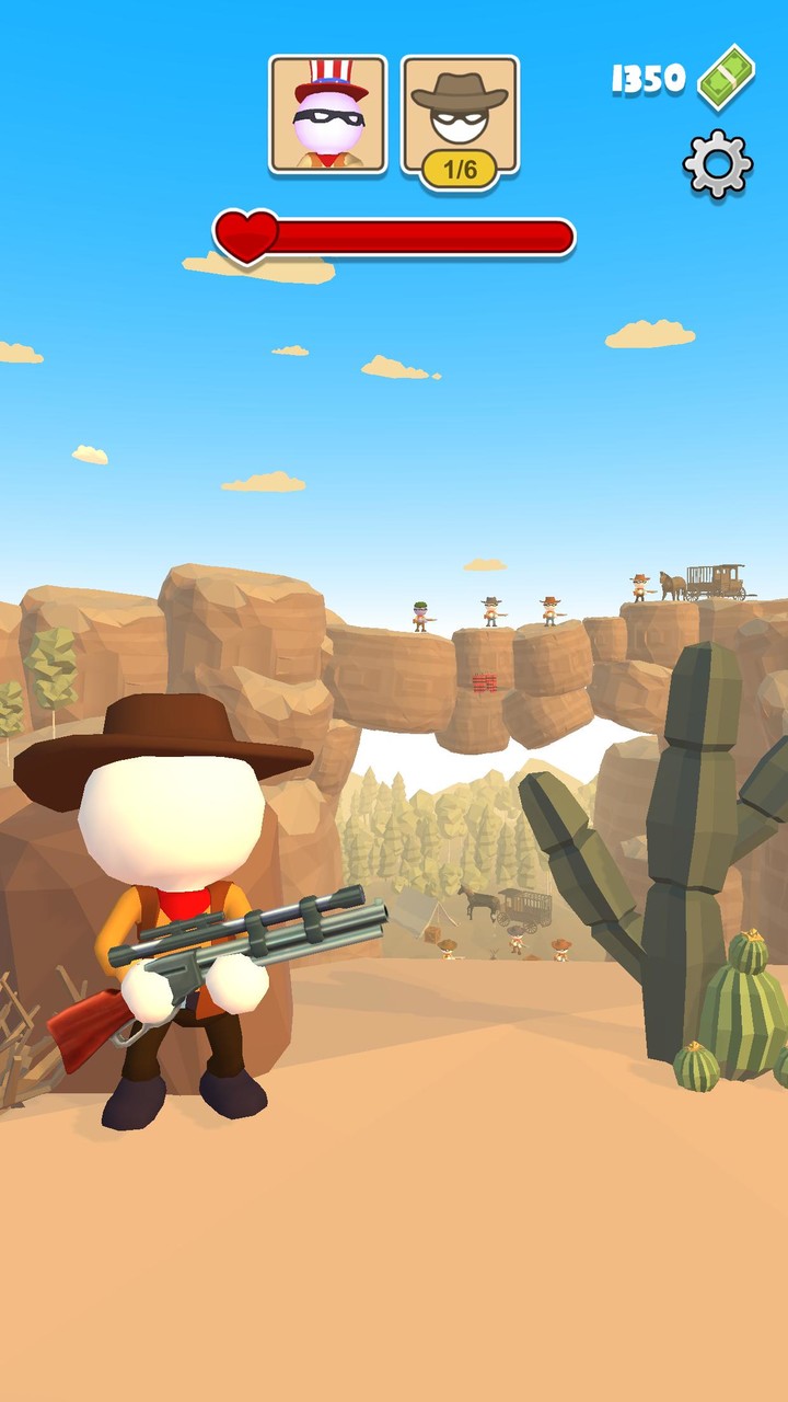 Western Sniper: Wild West FPS Ảnh chụp màn hình trò chơi