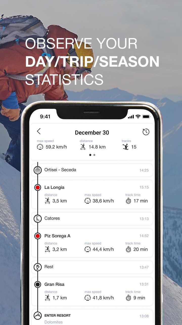 Skill - Ski&Snowboard Tracker_playmods.games