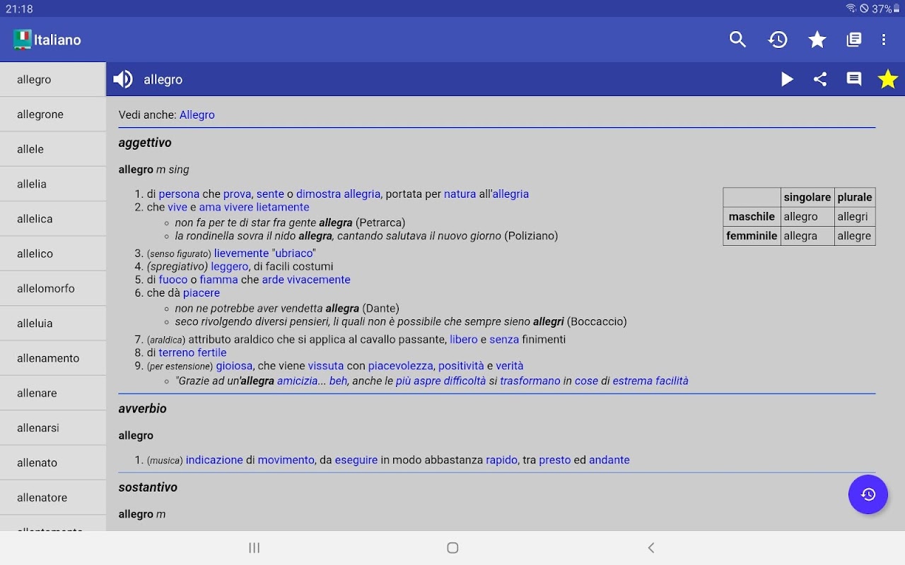 Italian Dictionary - Offline_playmods.net