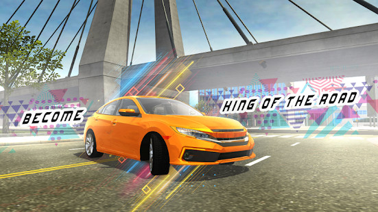 Car Simulator Civic(Get rewarded for not watching ads) screenshot