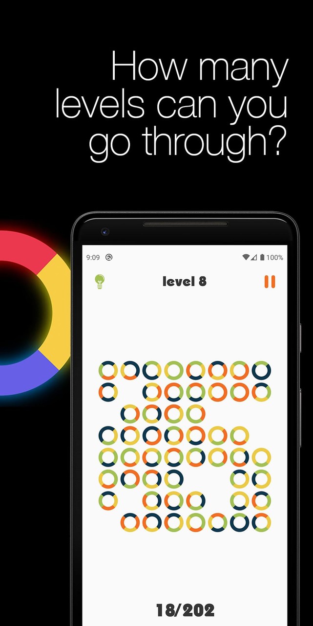 Logic circles. Puzzle game._playmod.games