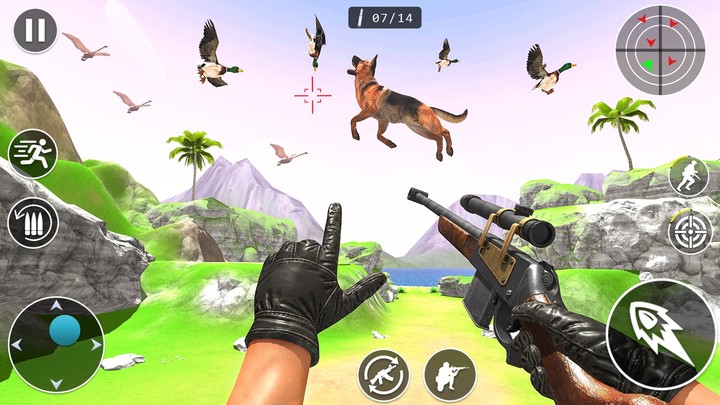 Duck hunter: Fps Shooting Game_playmods.games