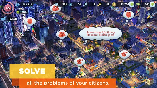 SimCity BuildIt(Mod) Game screenshot  4