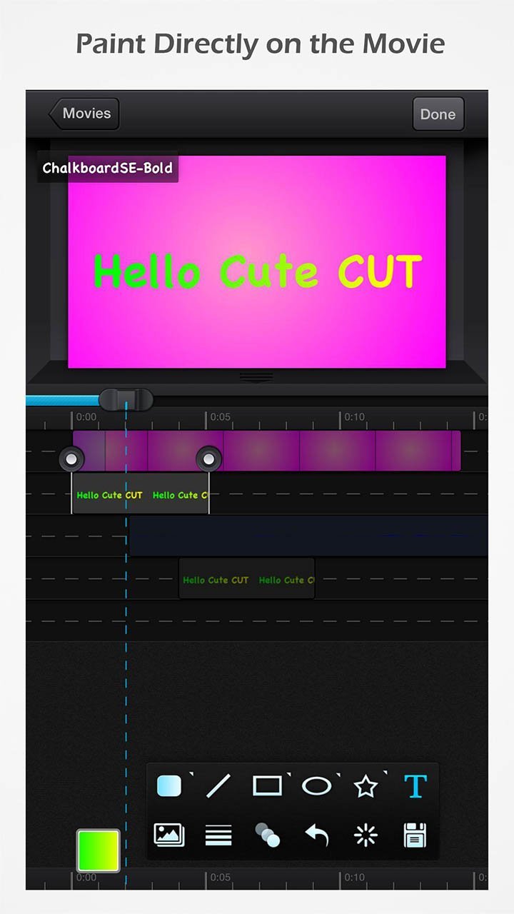 Cute CUT - Video Editor & Movie Maker(PRO Unlocked) screenshot image 2_playmod.games