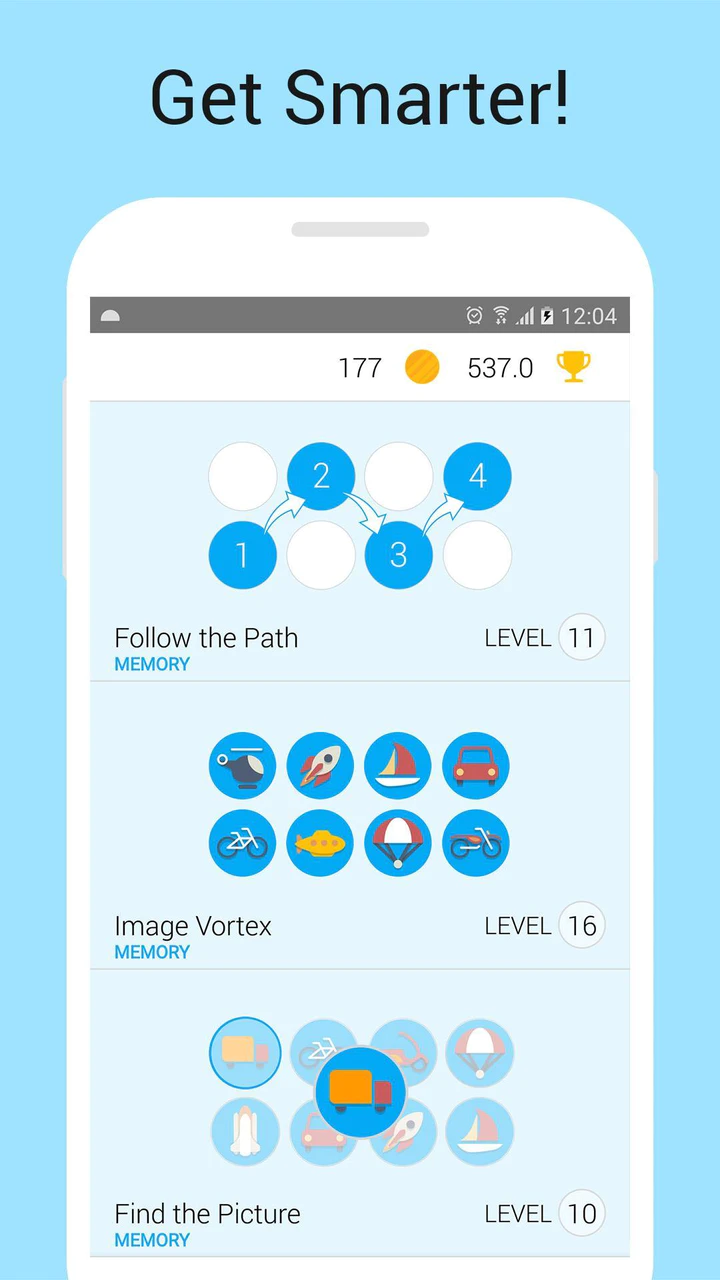 Download Memory Games: Brain Training MOD APK v4.0.1(138) for Android
