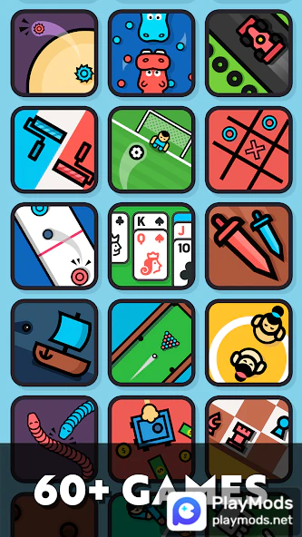 Descargar Juegos para 2 jugadores : dos personas MOD APK (Compras gratis) para Android Descargar Juegos para 2 jugadores : dos personas MOD APK (Compras gratis) para Android