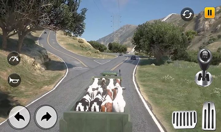 Farm Animal Cargo Truck Games_playmods.net