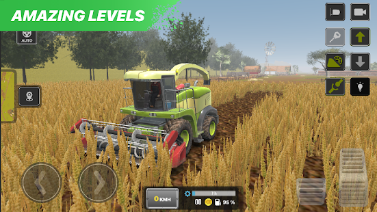 Farmer Simulator Tractor 2022(lots of gold coins) Game screenshot  8